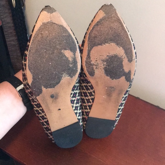 Get Noticed! Sole Society fabric patterned flat - Picture 4 of 6